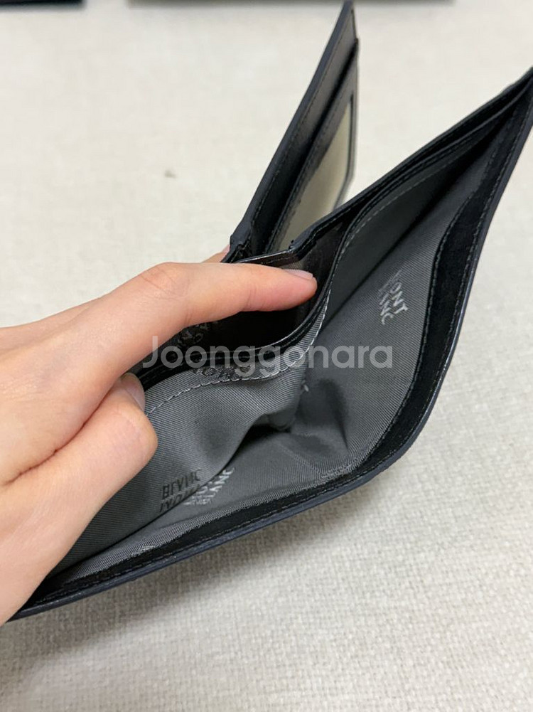 몽블랑 4810 반지갑 (보증서)--4