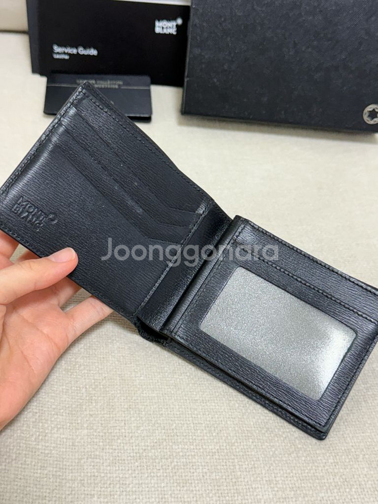 몽블랑 4810 반지갑 (보증서)--1