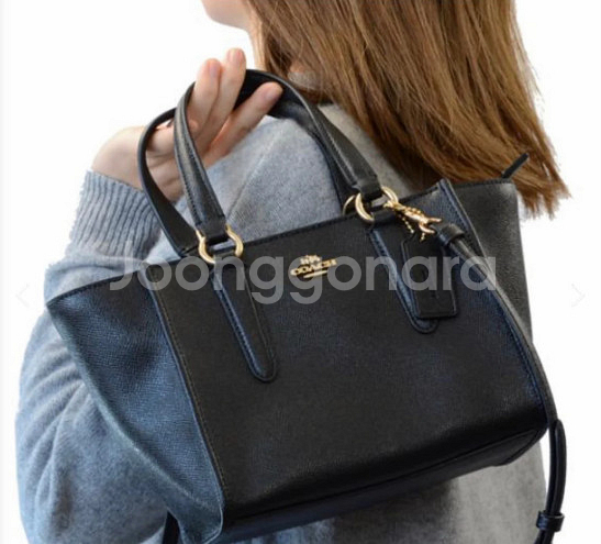 정품/코치 크로스비 캐리올 인 레더 (33995 LIB--0