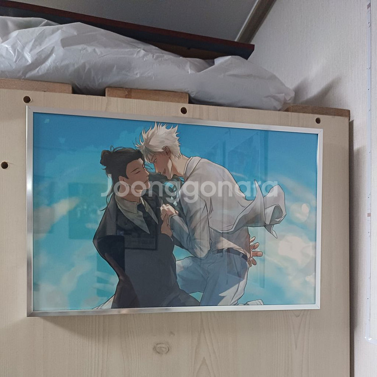 주술회전 게토고죠 웨딩 아크릴 포스터 프박 비공굿 일괄--0