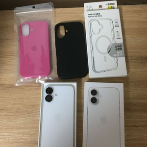 아이폰16 화이트 256 새상품급