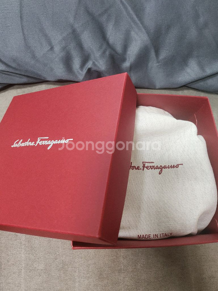 페라가모 간치니 로고 프리컷 벨트--3