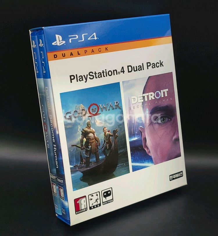 PS4, 플스4 갓오브워4&디트로이트비컴 휴먼 듀얼팩--3