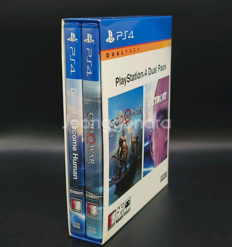 PS4, 플스4 갓오브워4&디트로이트비컴 휴먼 듀얼팩--5