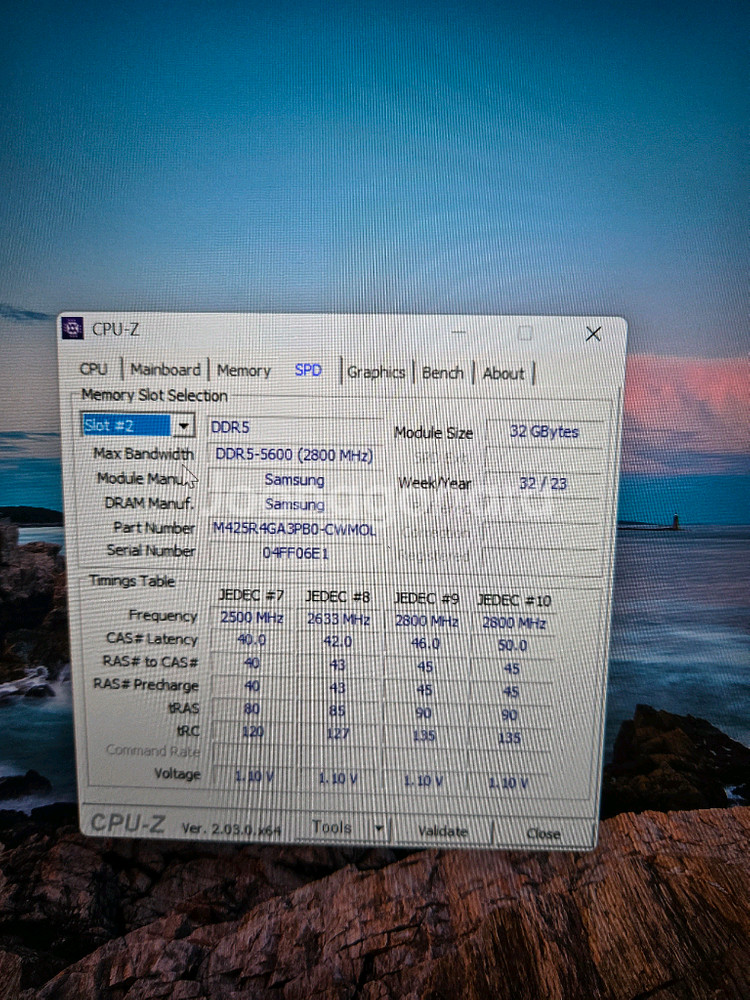 삼성 ddr5 5600 노트북 램 32gb x2 팝니다--1