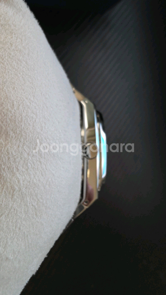 로만손 오디에 옥타고논 데이트 38mm 블루--2