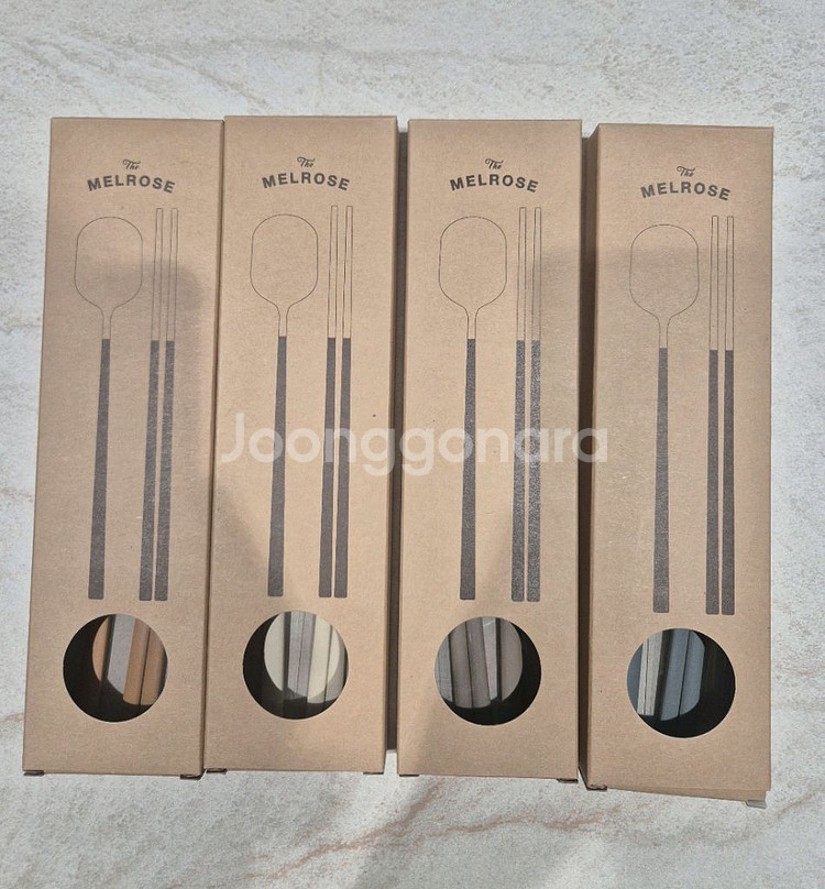 멜로즈 수저세트 일괄 (새상품)--0