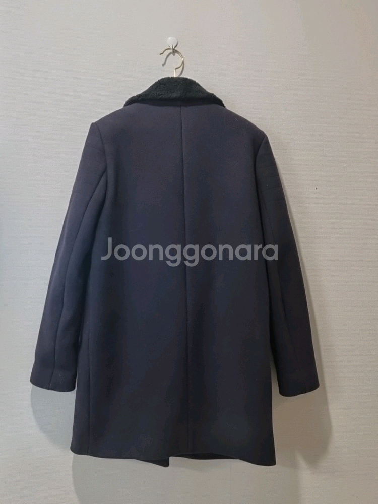 산드로sandro 파리 정품 무톤카라 울 코트--4