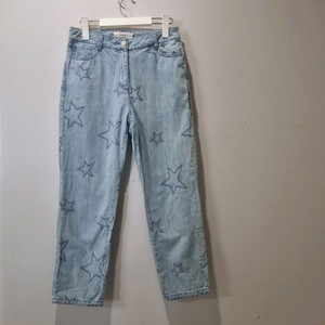 아떼 바네사브루노 스타 자수 연청 데님팬츠 36 (정품