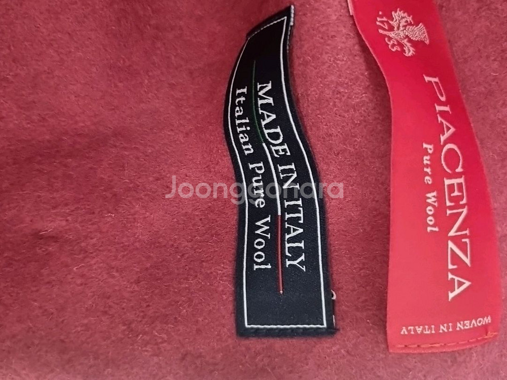 SO.WOOL 피아첸자 울 100% 케이프코트 (다크핑--9