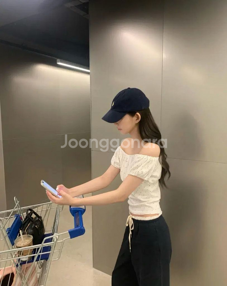 제니오 zaenio 퍼프 도트티 아이보리 s--1