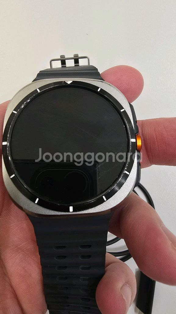 갤럭시워치 울트라 47mm 자급제 티타늄 실버 싸게팜--1