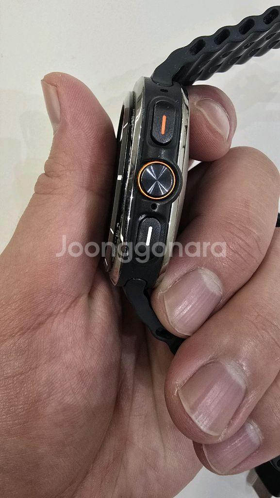 갤럭시워치 울트라 47mm 자급제 티타늄 실버 싸게팜--4