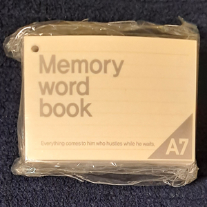 메모리링단어장 5개입 소프트크림