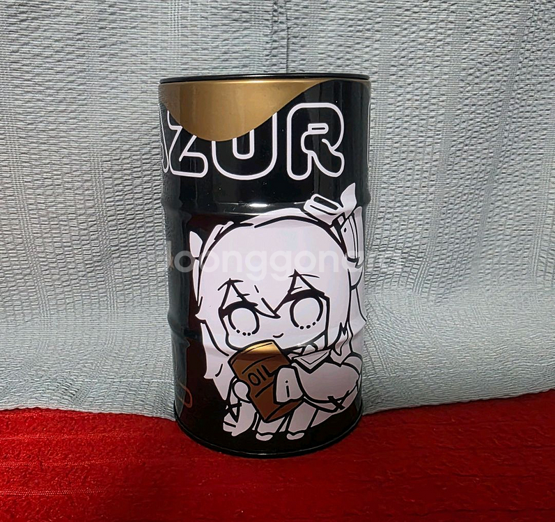 벽람항로 앵커리지 드럼통 저금통 굿즈--0