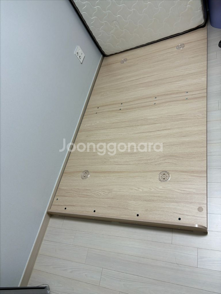 리바트 뉴트 슈퍼싱글저상형 침대 +매트리스--5