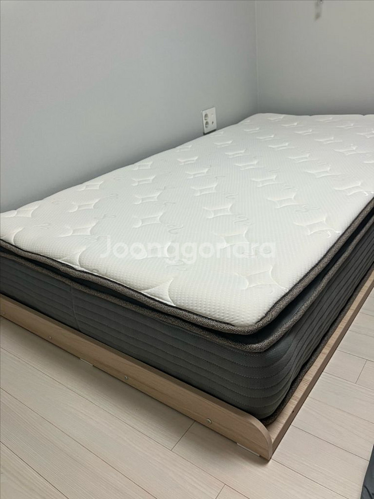 리바트 뉴트 슈퍼싱글저상형 침대 +매트리스--4