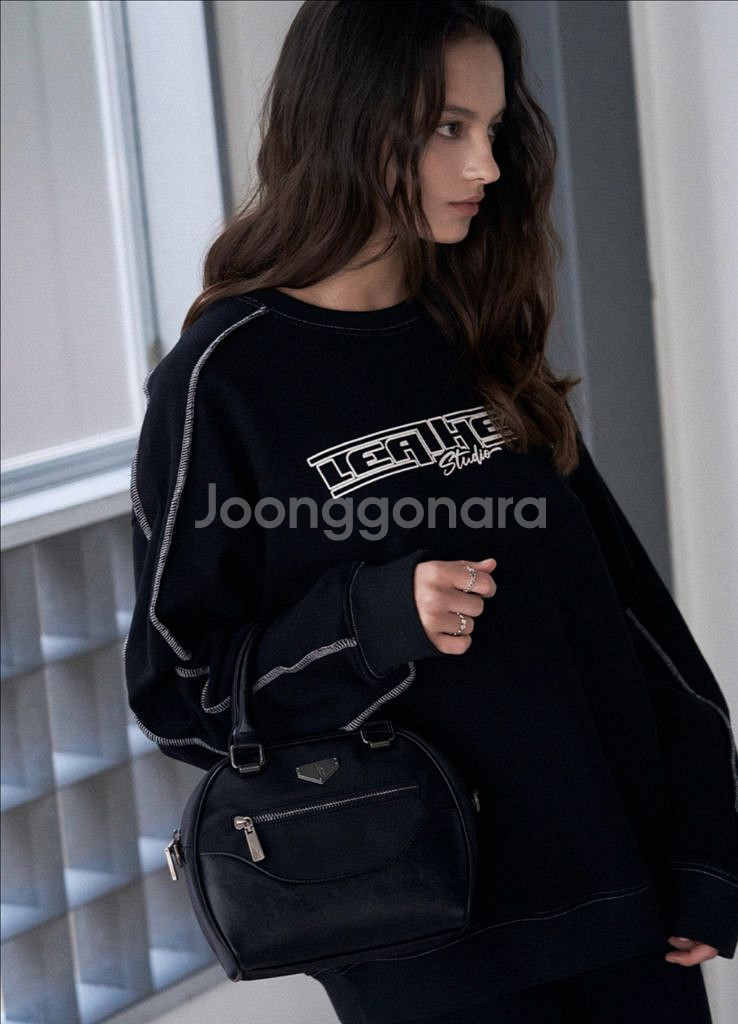 레더리 듀얼 미니 볼링 토트백--1