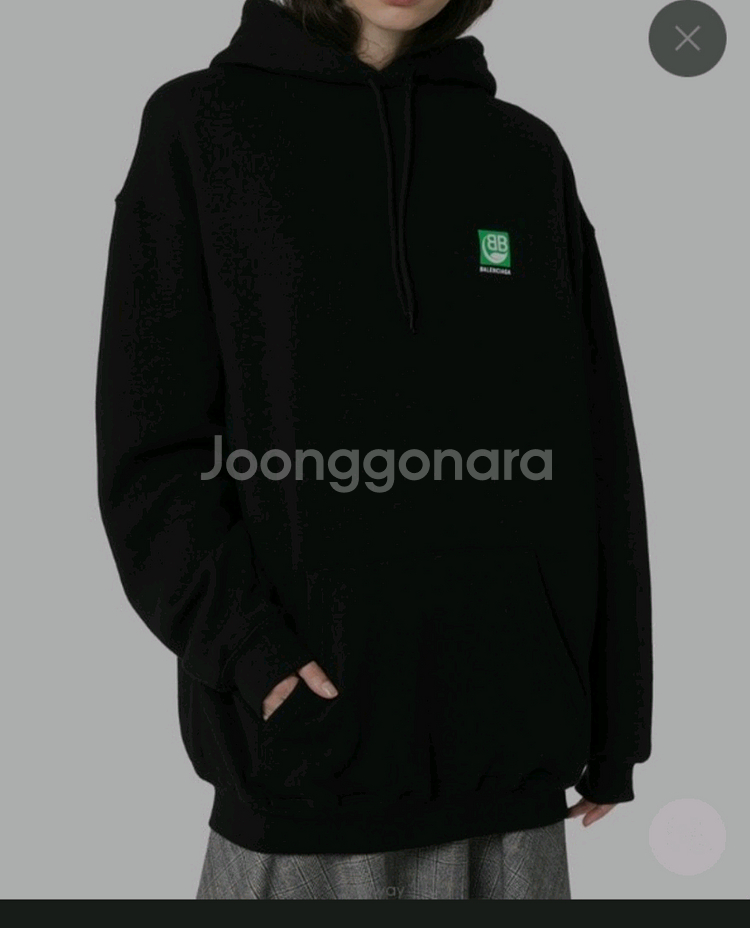 발렌시아가 BB로고 후드티맨투맨그린구찌루이비통디올프라다--3