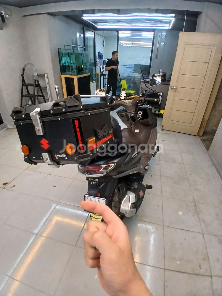 스즈키 버그만스트리트125 오토바이 스쿠터--2