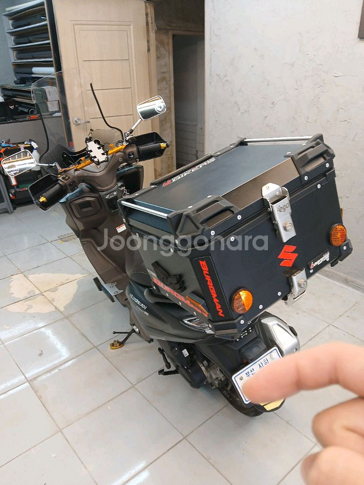 스즈키 버그만스트리트125 오토바이 스쿠터--3