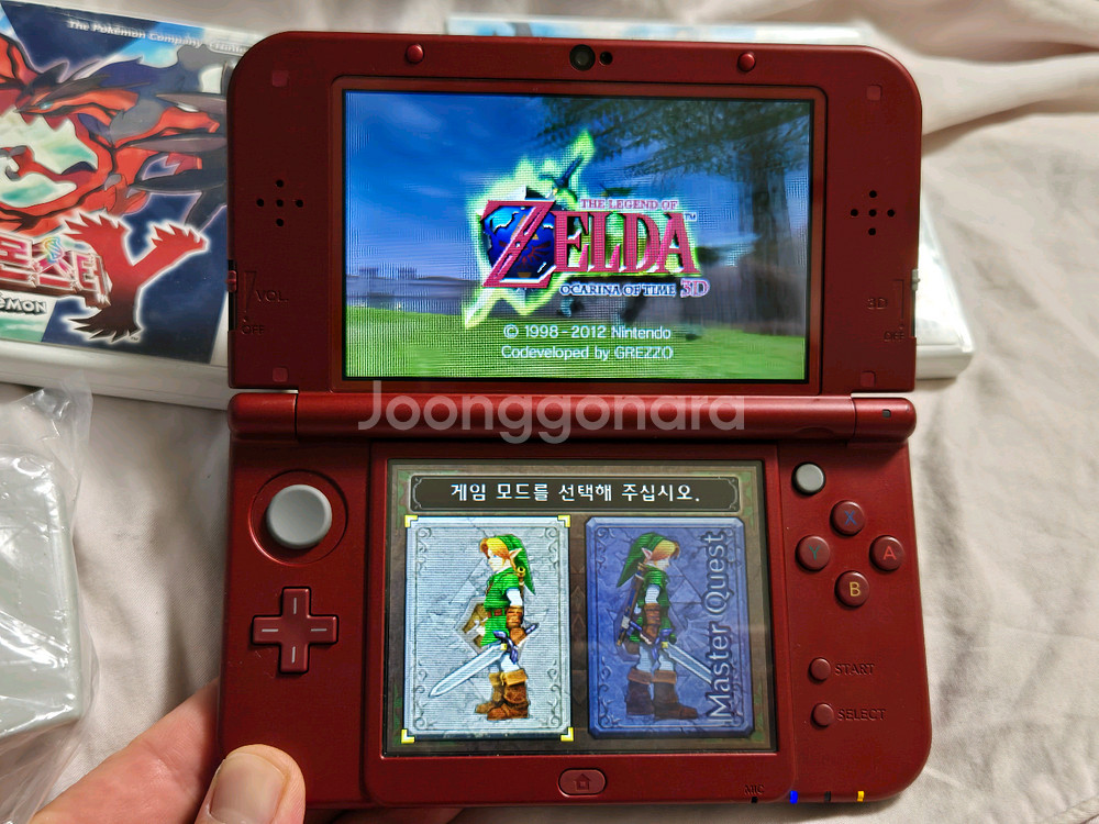 뉴3ds xl , 칩3개--4