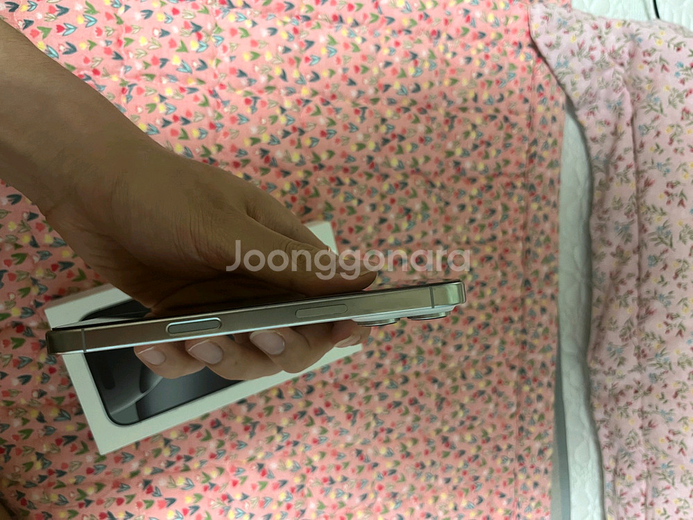 아이폰16 프로 256기가 실버 풀박스--3
