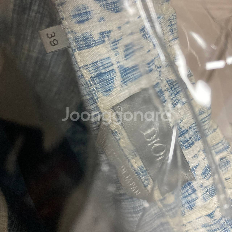 100~105 디올 오블리크 카스리 셔츠 39--3