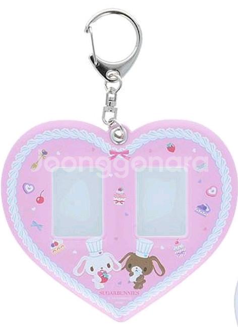 산리오 슈가바니즈 발레코어 증명사진 증사홀더 키링--0