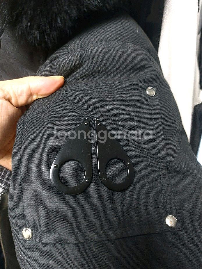 무스너클 발리스틱 봄버 폭스퍼 후드 M 백화점판--2