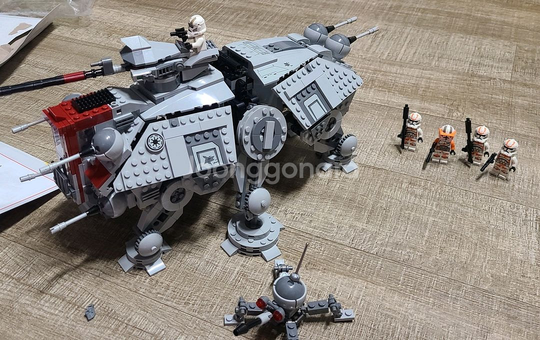 레고 스타워즈 75337 AT-TE 중고--0