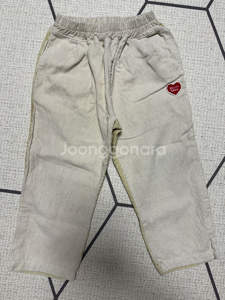 벨리타앤보이즈/코듀로이팬츠/아기옷/골덴바지/110사이즈--1