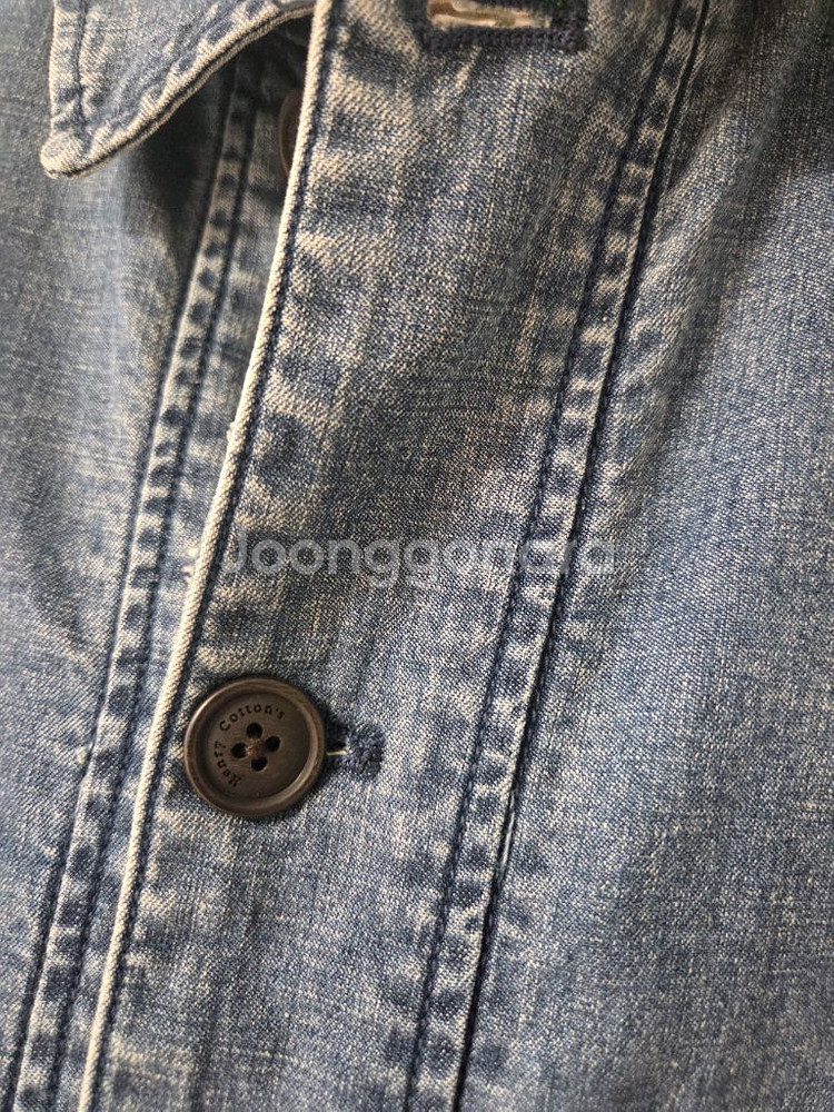 헨리코튼 데님 초어자켓 판매합니다 50사이즈--5