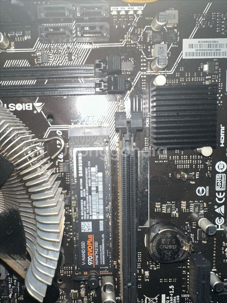 i5-12400 cpu 중고 판매 (하드,메인보드 파워--1