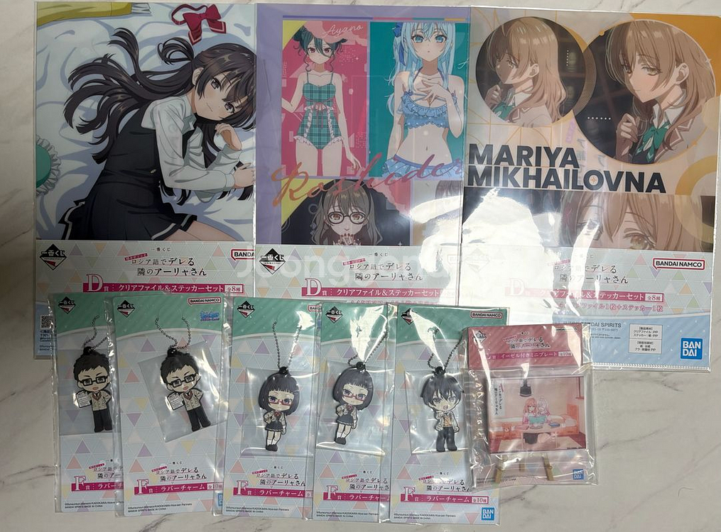 러시아어로 부끄러워하는 옆자리의 아랴 양 이치방쿠지 하--0