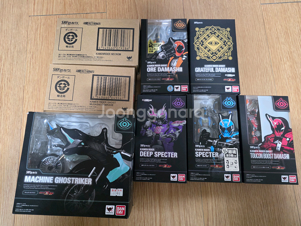 shf 가면라이더 고스트 일괄 판매합니다--0