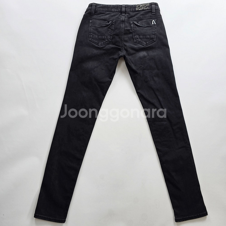버커루 청바지 흑청 스판 사이즈27 R2496--0