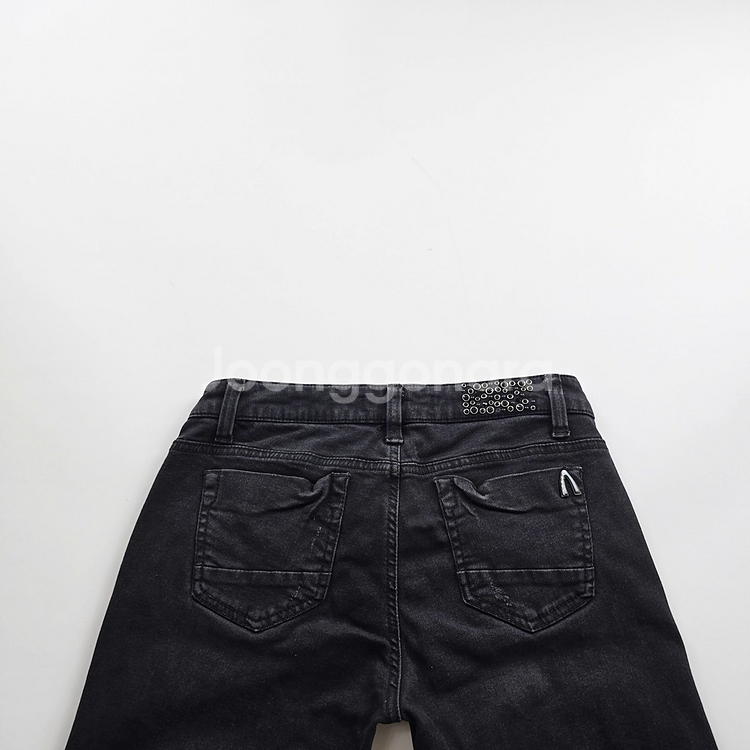 버커루 청바지 흑청 스판 사이즈27 R2496--3