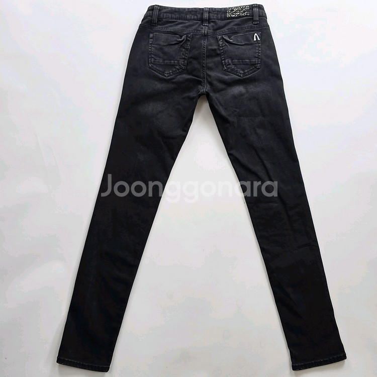 버커루 청바지 흑청 스판 사이즈27 R2496--0