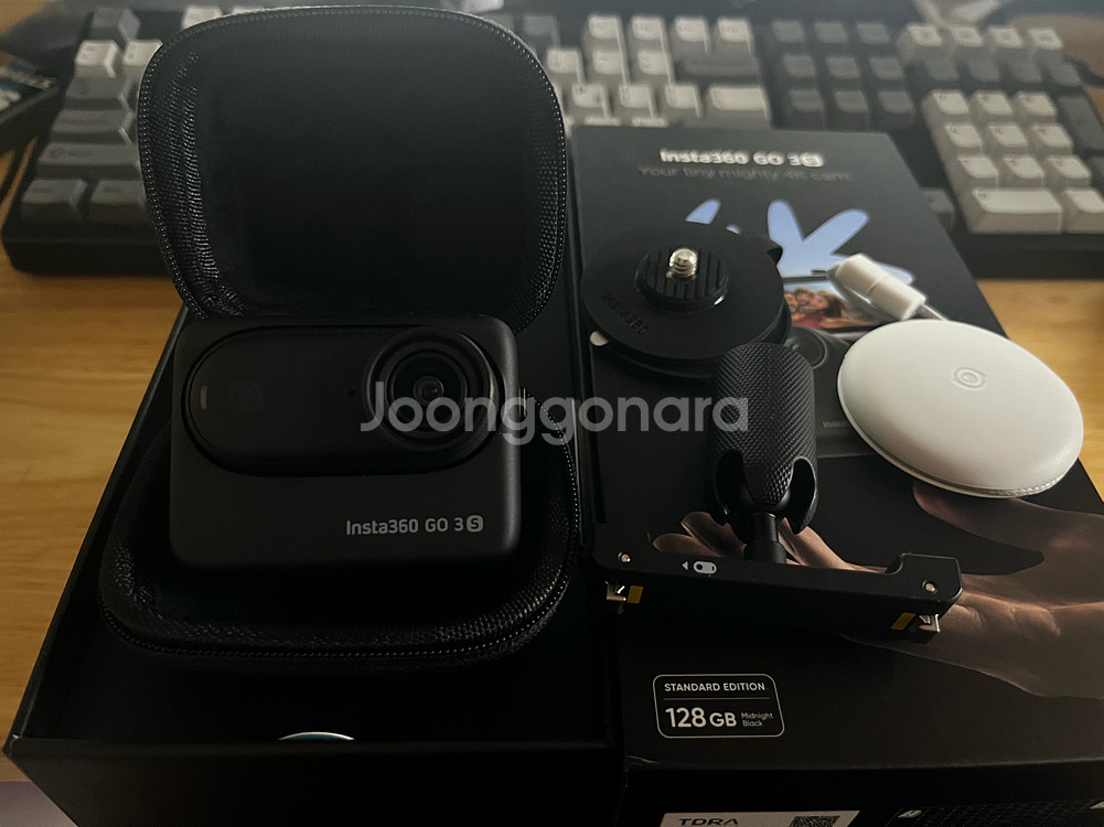 인스타 360 GO 3S 128GB 미드나잇블랙--0