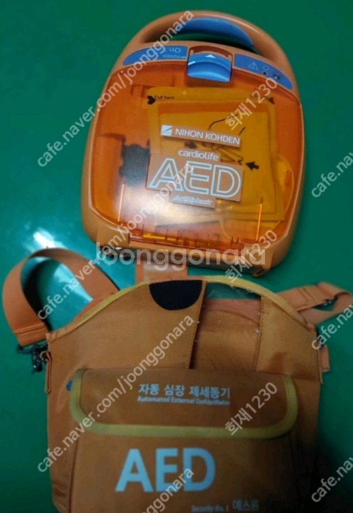 AED 팔아요(니혼코덴 AED-2100k) 기기 반영구--2