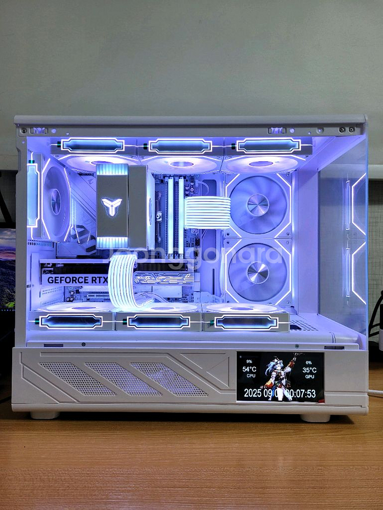 이쁜 화이트 9600X 5060 Ti 8GB 주문조립--0