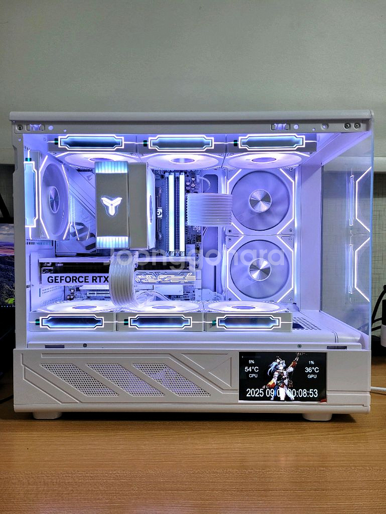 이쁜 화이트 9600X 5060 Ti 8GB 주문조립--1