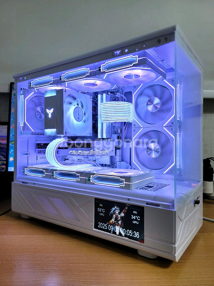 이쁜 화이트 9600X 5060 Ti 8GB 주문조립--3
