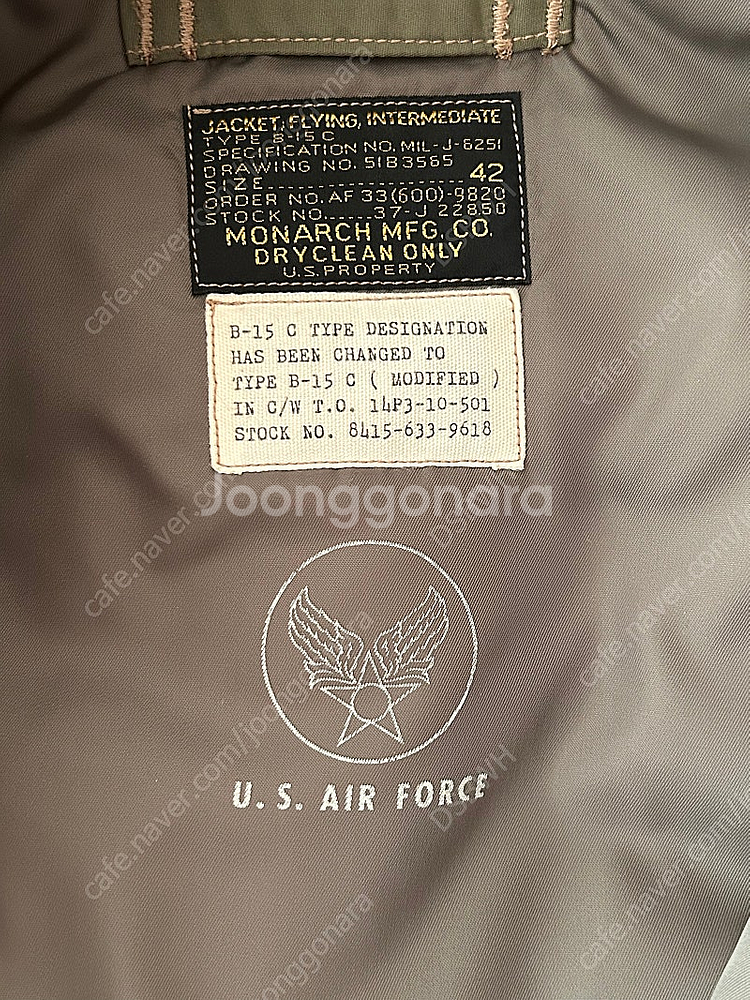 토이즈맥코이 B-15C(MOD) XL 올리브--3