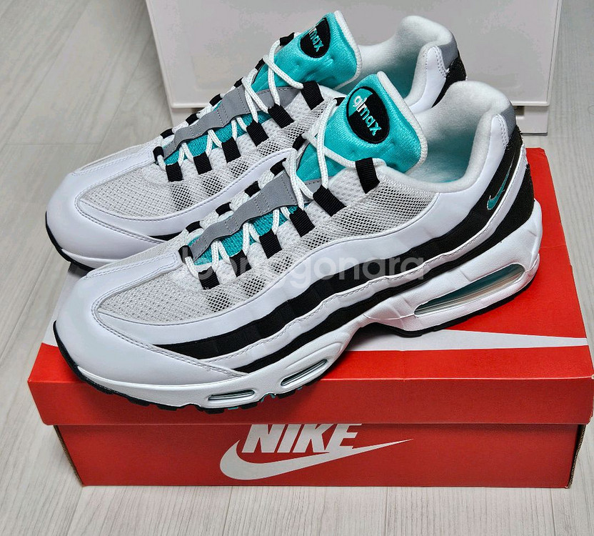 [310] 나이키 에어맥스95 화이트&블랙--0