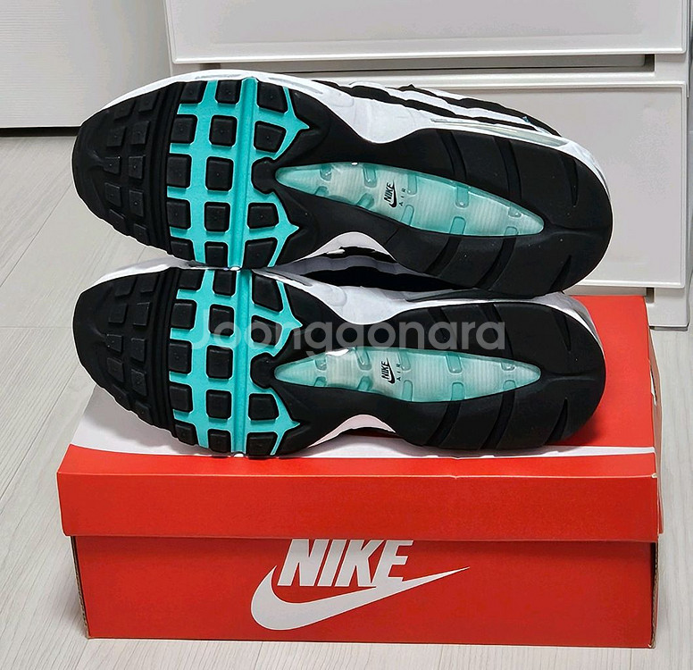 [310] 나이키 에어맥스95 화이트&블랙--1