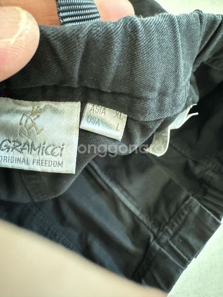 그라미치 가젯팬츠 블랙 XL--1