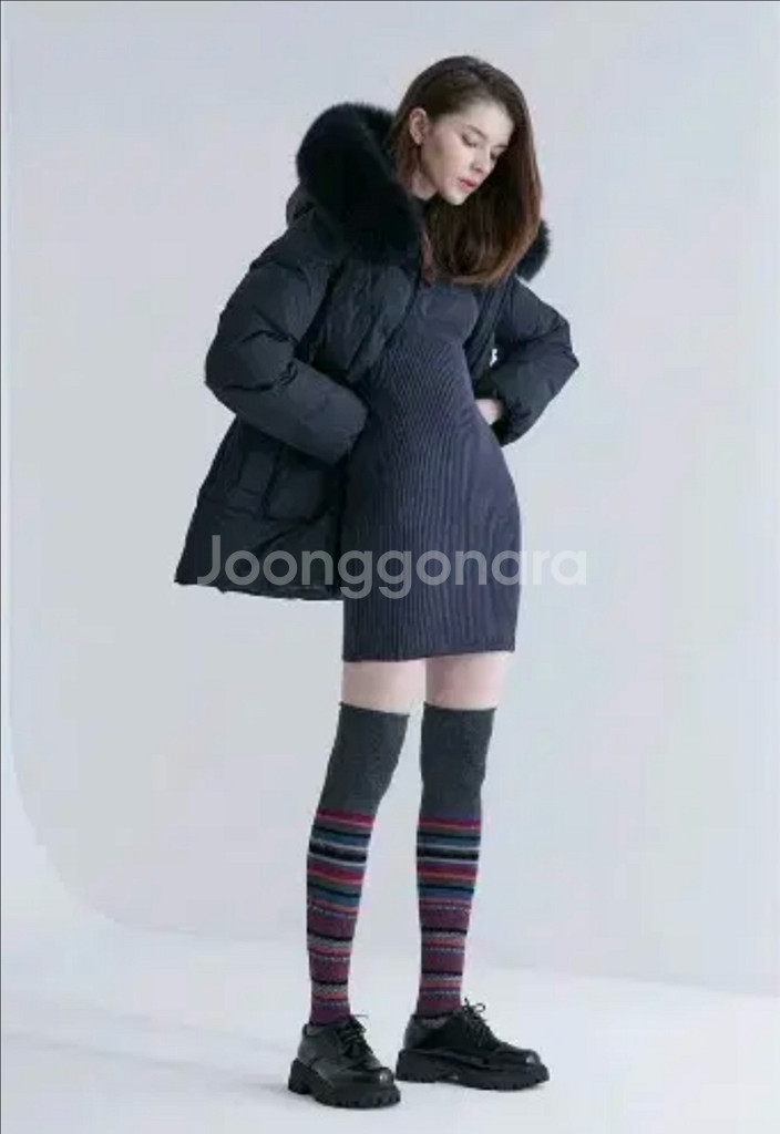 상태최상 에고이스트 사가퍼 구스다운패딩 55 정가49--1