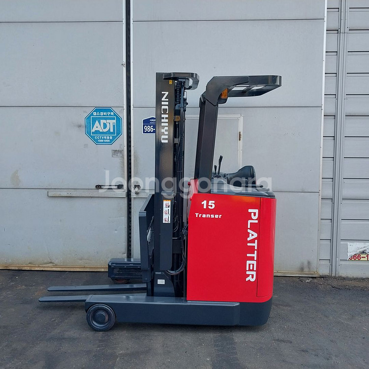 니찌유 전동지게차 1.5톤 3단5000MM 20년식--0